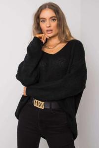 Sweter Damski Model TW-SW-BI-3002.98 Black - Och Bella - 2870482139