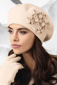 Beret Model Gorycja Beige - Kamea - 2871592040