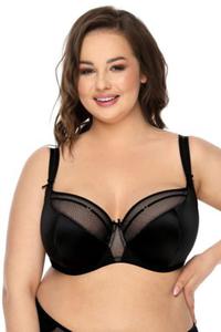 Biustonosz Soft Biustonosz Semi-Soft Model 3300/21 Janet Black - Mat - 2871592460