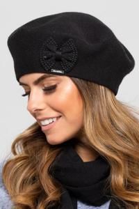 Beret Model Salamanka Black - Kamea - 2872703506