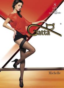 Poczochy Gatta Michelle nr 04 8 den 1-4 golden/odc.beowego - 2872703530