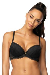 Biustonosz push up Biustonosz Push-up Model 0198/11/2 Estelle Black - Mat - 2874125858