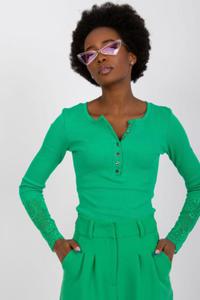 Bluzka Model RV-BZ-7532.29 Green - Rue Paris - 2874733867