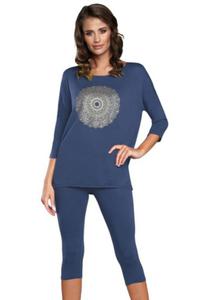 Piama Damska Model Mandala r.3/4 sp.3/4 Navy - Italian Fashion - 2874734412