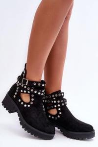 Botki Model Bella 8358 Black - Step in style - 2875756897