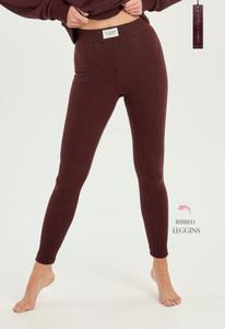 Legginsy Taro Selena 3025 S-XL Z24 brzowy - 2875618062