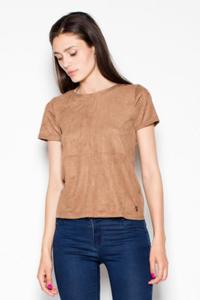 Bluzka Model VT003 Brown - Venaton - 2875757740