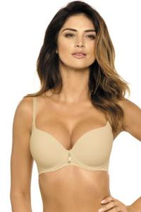 Biustonosz push up Biustonosz Push-up Model Carla B5 Beige - Gorteks - 2875757790