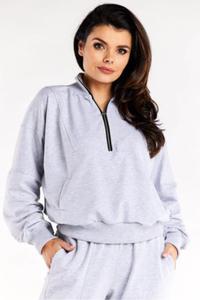 Bluza Damska Model M316 Grey - Infinite You - 2876500148