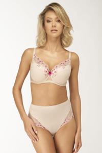 Biustonosz push up Biustonosz Usztywniany Model Vivian Full Cup Beige/Pink - Unikat - 2877690464