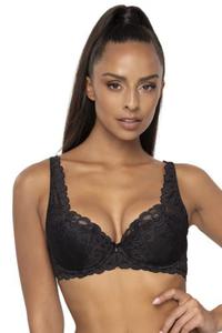 Biustonosz push up Biustonosz Usztywniany Model 3824/22 Natalie Big Black - Mat - 2878111145