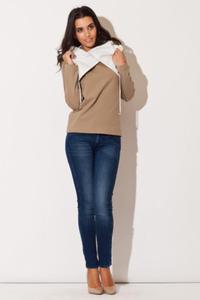 Bluza Damska Model K140 Beige - Katrus - 2868217321