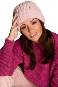 Czapka Damska Model BK058 Pink - BE Knit - 2871772981