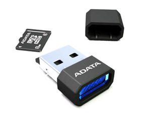 A-DATA microSDHC 32GB class 10 UHS-I + czytnik V3 czarny - 2852585812