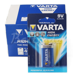 10 x bateria alkaliczna Varta High Energy 6LR61 - 2840777684
