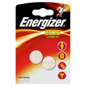 2 x bateria litowa mini Energizer CR2016 - 2847538408