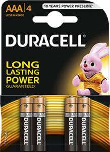 4 x bateria alkaliczna Duracell Duralock C&B LR03 AAA (blister) - 2843266351