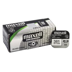 bateria srebrowa mini Maxell 381 / 391 / SR 1120 SW / G8 - 2840777093