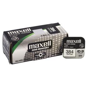 bateria srebrowa mini Maxell 384 / 392 / SR 41 SW / SR 736 SW / G3 - 2850946462