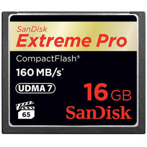 Karta pami?ci SanDisk Compact Flash Extreme PRO 16GB (CF) 160MB/s 1067x - 2840777357