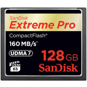 Karta pami?ci SanDisk Compact Flash Extreme PRO 128GB (CF) 160MB/s 1067x - 2840777360