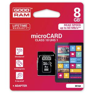 GOODRAM microSDHC 8GB class 10 UHS-I - 2351807337