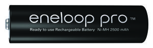 akumulatorek Panasonic Eneloop PRO R6 AA 2550mAh BK-3HCDE - 1 sztuka - 2351808375