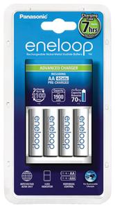 ?adowarka Panasonic Eneloop BQ-CC17 + 4 x R6/AA Eneloop 2000mAh BK-3MCCE - 2840777353