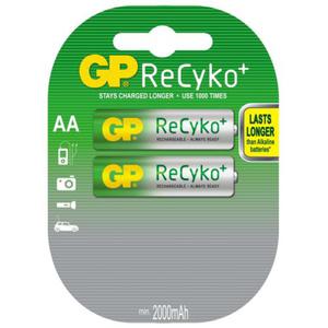 2 x akumulatorki R6/AA GP ReCyko+ 2000mAh