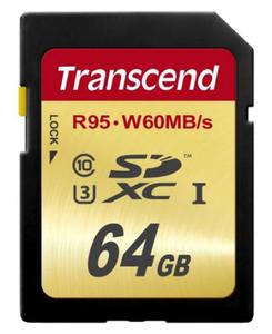 Transcend SDXC 64GB Ultimate UHS-I U3 - 2847797728