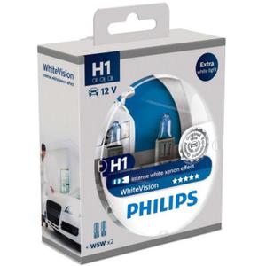 2x Philips H1 WhiteVision + 2x W5W - 2351808393