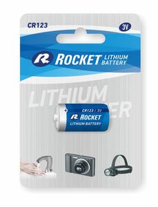 bateria foto litowa Rocket CR123 - 2853363202