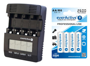 ?adowarka everActive NC-3000 + 4 x R6/AA everActive 2600 - 2853103947