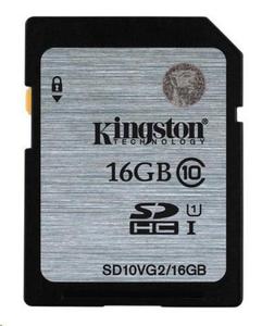 Kingston SDHC 16GB class 10 UHS-I - 45MB/s - 2840777082