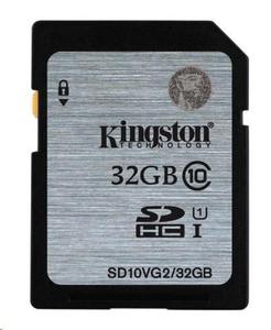 Kingston SDHC 32GB class 10 UHS-I - 45MB/s - 2855297186