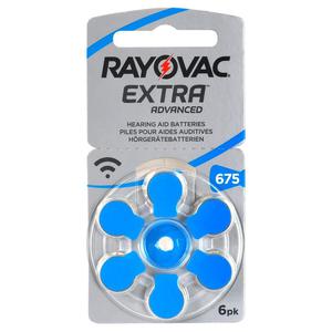 6 x baterie do aparatw s?uchowych Rayovac Extra Advanced 675 MF - 2840776856