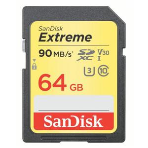 Karta pami?ci SanDisk SDXC 64GB Extreme 600x (90MB/s) UHS-I U3 V30 - 2852130966