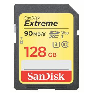 Karta pami?ci SanDisk SDXC 128GB Extreme 600x (90MB/s) UHS-I U3 V30 - 2840777455
