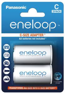 2 x Adaptor eneloop R14/C (z R6 AA na R14) 2BL - 2840777567