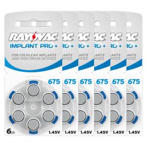 36 x baterie do aparatw s?uchowych Rayovac 675 IMPLANT PRO+ MF - 2840777387