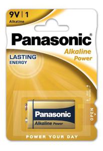 1 x Panasonic Alkaline Power 6LR61 / 9V (blister) - 2840777709