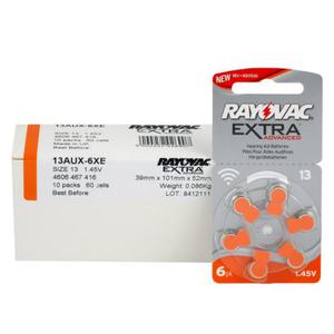 132 x baterie do aparatw s?uchowych Rayovac Extra Advanced 13 MF - 2840777116