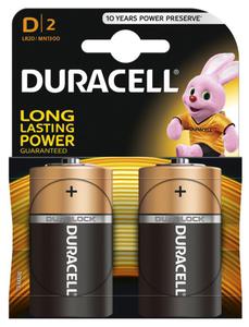 2 x bateria alkaliczna Duracell LR20 D (blister) - 2840777643