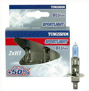 2x Tungsram H1 Sportlight Bluish + 50% ?wiat?a - 2842330246