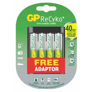 ?adowarka GP U421 + 4 x AA/R6 ReCyko+ 2000mAh + WA21 - 2846309042