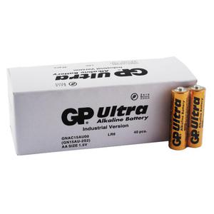 40 x bateria alkaliczna GP Ultra Alkaline Industrial LR6/AA (karton) - 2843460325