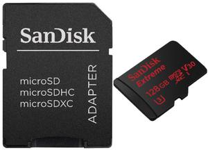 karta pami?ci SanDisk microSDXC 128GB Extreme 600x 90MB/s UHS-I U3 V30 - 2850390182