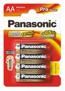 4 x Panasonic Alkaline PRO Power LR6/AA (blister) - 2842060759