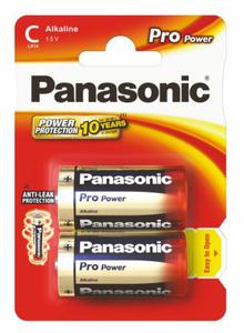 2 x Panasonic Alkaline PRO Power LR14/C (blister) - 2842060764