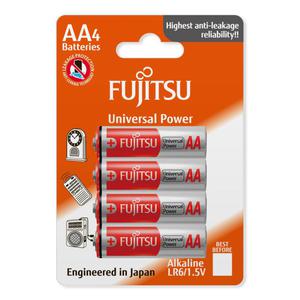 4 x bateria alkaliczna Fujitsu Universal Power LR6 AA blister - 2843460323